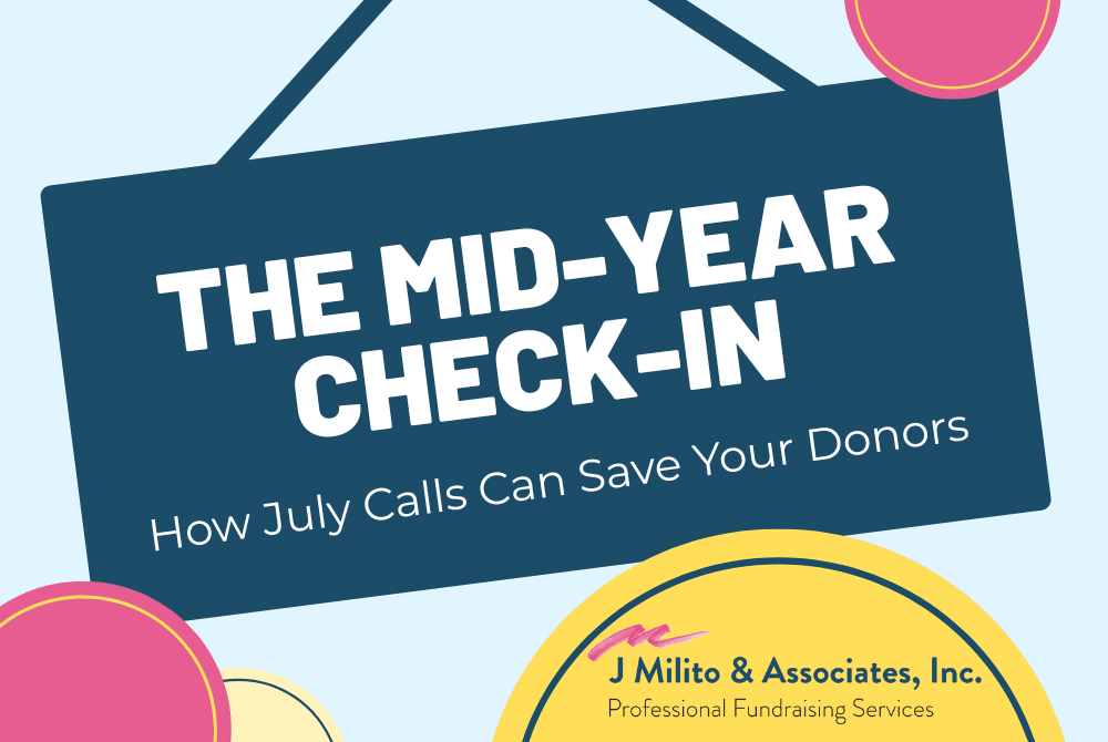 Fundraising in the Summer July calls can save donors