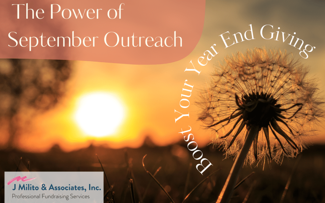 The Power of September Outreach